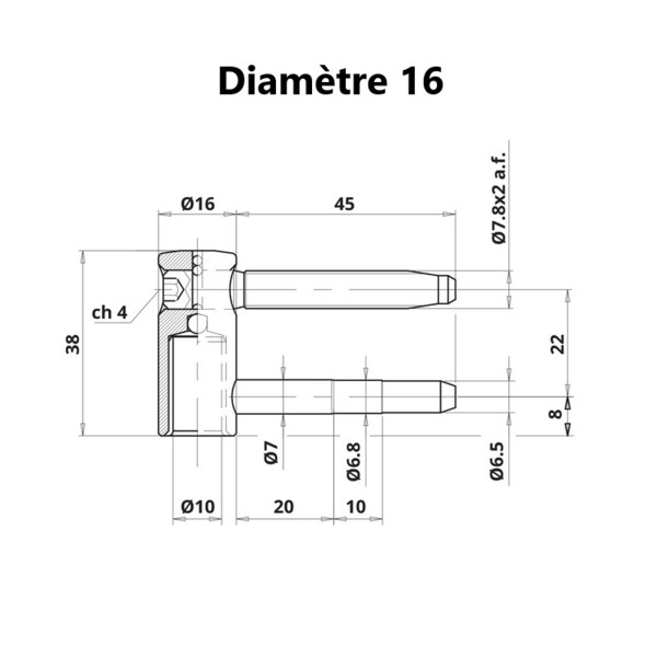 Exacta | femelle réglable